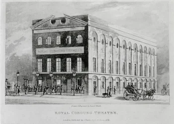 The Royal Coburg Theatre, Surrey, 1826